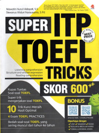 Image of Super ITP Toefl Tricks Skor 600+